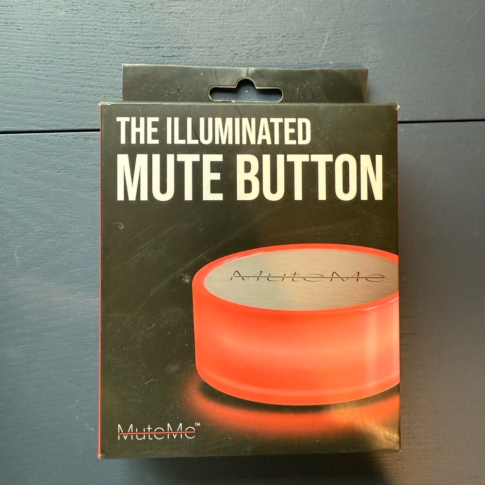 Red Illuminated Mute Button by